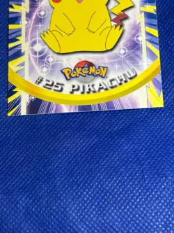 Topps Pokemon #25 Pikachu TV Animation Edition Collectible Trading Card - Image 2