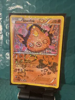Pokemon TCG Stunfisk RC12/RC25 Legendary Treasures Holo Uncommon Card 2013 - Image 1