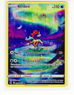 1x ~ESP~ SPANISH Keldeo GG07 Crown Zenith Pokemon Card (z1) - Image 1