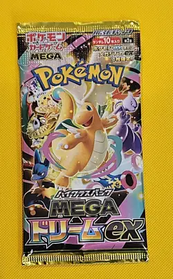 Pokemon Card MEGA Dream ex Booster pack M2a Japanese NEW Random 1 pack - Image 1