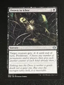 MTG Phyrexia: All Will Be One Drown in Ichor 091/271 NM - Image 1
