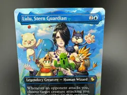 Lulu, Stern Guardian (Borderless) (Chocobo Track Foil) RARE FINAL FANTASY MTG - Image 2