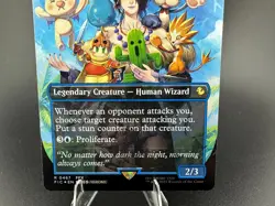 Lulu, Stern Guardian (Borderless) (Chocobo Track Foil) RARE FINAL FANTASY MTG - Image 3