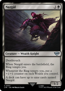 Nazgul (337) [The Lord of the Rings: Tales of Middle-Earth] Magic MTG - Image 1