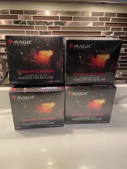 MTG Adventures in the Forgotten Realms Bundle - New Sealed Magic The Gathering 630509982615 - Image 1
