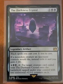 The Darkness Crystal Final Fantasy Magic MTG 0096 NM+ - Image 1