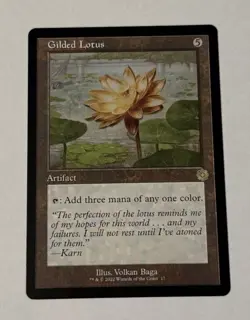 MTG Gilded Lotus - The Brothers' War: Retro Frame Artifacts LP - Image 1
