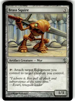 Brass Squire Mirrodin Besieged Regular MTG - Image 1