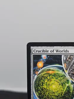 Crucible of Worlds - 5th Dawn - HP - Back Crease & Slight Warp - MTG - Image 4