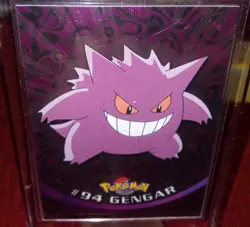 2000 Topps Pokemon TV Animation Edition Series 2 Foil #94 Gengar - Image 1