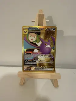 Team Rocket's Crobat ex 242/182 Gold Destined Rivals Hyper Rare Pokemon NM - Image 1