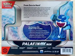 POKEMON TCG PALAFIN EX COLLECTION BOX W/ 4 BOOSTER PACKS ~ NEW FACTORY SEALED - Image 3