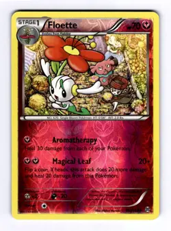 Floette XY - BREAKthrough #102 (2015) Uncommon Reverse Holo NM Pokemon - Image 1