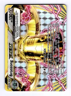 Bronzong BREAK XY Fates Collide #62 (2016) Rare BREAK Holo NM Pokemon - Image 1