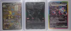 Pokemon TCG Mixed Lot Of 3 Nm (151, Black Bolt, Surging Sparks) SIR,BWR - Image 1