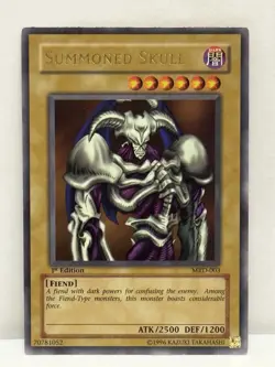 Summoned Skull MRD-003 Metal Raiders Ultra Rare 1st Edition NA Print #1 - Image 1