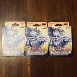 X3 SEALED Yu-Gi-Oh REALM OF LIGHT STRUCTURE DECK - Image 2