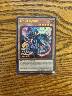 Yu-Gi-Oh! TCG K9-04 Noroi Ultra Rare DOOD-EN025 Near Mint 1st Edition - Image 1