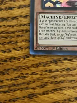 Yu-Gi-Oh! TCG K9-04 Noroi Ultra Rare DOOD-EN025 Near Mint 1st Edition - Image 5