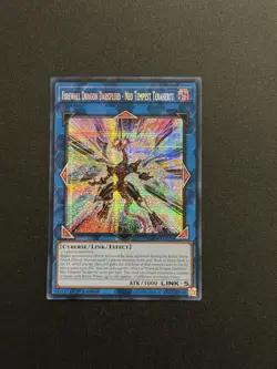 2024 YUGIOH MP24 SECRET RARE FIREWALL DRAGON DARKFLUID NM - Image 1
