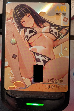 Hinata Naruto MR-08 Dream of Desire Goddess Story Anime Waifu Card - Image 1