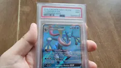 Pokemon 2018 Greninja GX Holo Card 120/131 Full Art Psa 9 Free Shipping - Image 2