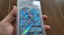 Pokemon 2018 Greninja GX Holo Card 120/131 Full Art Psa 9 Free Shipping - Image 3