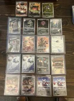 Pokemon TCG Illustration Rare Bulk Lot Of 19 Cards From Scarlet&Violet And ME - Image 1