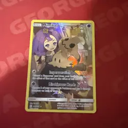 Pokemon Mimikyu Holo Card - 2019 Sword & Shield Cosmic Eclipse 245/236 NM - Image 2