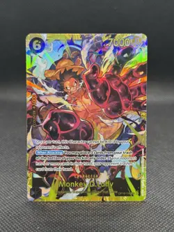 OP10-118 Monkey.D.Luffy SEC - One Piece TCG English Card SEC NM - Image 1