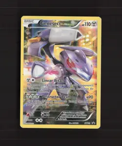 Genesect XY119 XY Full Art Black Star Promo Holo Pokemon Card MP - Image 1