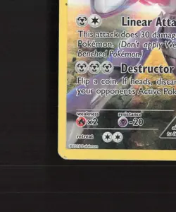 Genesect XY119 XY Full Art Black Star Promo Holo Pokemon Card MP - Image 5