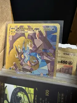 Pokemon Gold Foil Cards 50+ Box - Charizard, Pikachu, Mewtwo, etc. - Image 4
