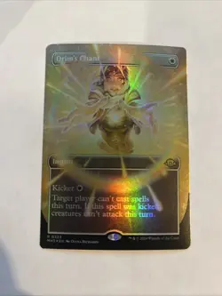 Orims Chant Borderless Foil Card #0323 MTG - Image 1