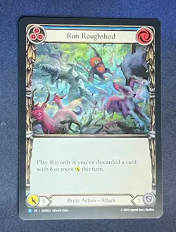 FAB AKO024 Run Roughshod Brute Action FOIL Majestic Flesh and Blood TCG - Image 1