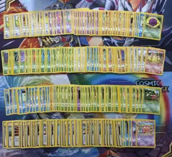 Vintage Pokemon Card Lot WOTC Sets Era Fire 225+ - Image 1