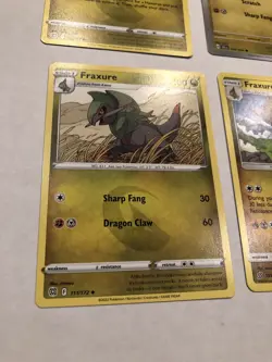 Lot Of 6 Axew Fraxure and Haxorus Pokemon Cards - Image 2