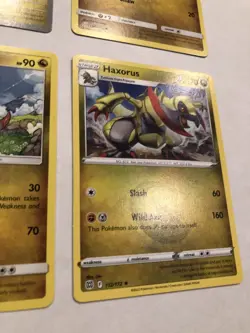 Lot Of 6 Axew Fraxure and Haxorus Pokemon Cards - Image 4