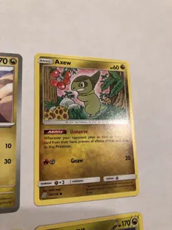 Lot Of 6 Axew Fraxure and Haxorus Pokemon Cards - Image 5