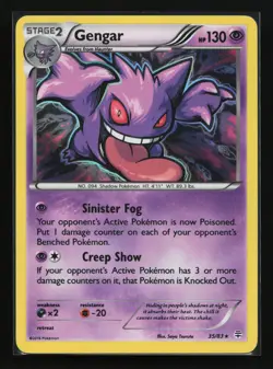 Gengar 60/162 Holo Rare XY - BREAKthrough Pokemon Card - Image 1