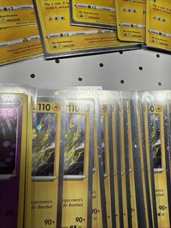 58 Card Cosmic Holo Lot Pikachu Eeveelutions Charmander Squirtle Bulbasaur Set - Image 2
