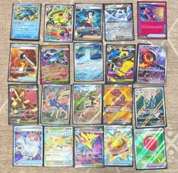 TCG Pokemon 40x Card Binder Lot Collection - Illustration Rare, FA's, Ex’s, More - Image 1