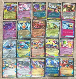 TCG Pokemon 40x Card Binder Lot Collection - Illustration Rare, FA's, Ex’s, More - Image 2