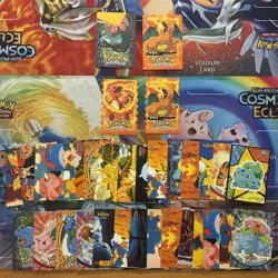 Vintage Pokemon Card Lot Topps Charizard Venusaur 33 Cards - Image 1
