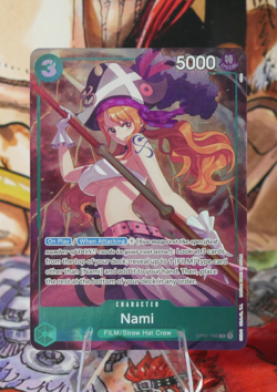 Nami OP02-036 Premium Card Collection Best Selection Vol 1 Near Mint NM OP TCG - Image 1