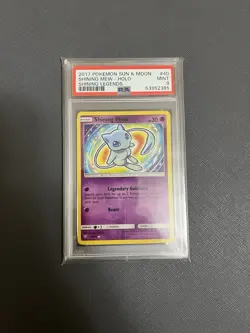 Pokemon TCG Shining Mew Holo Card Shining Legends Series 40/73 PSA 10 - Image 1