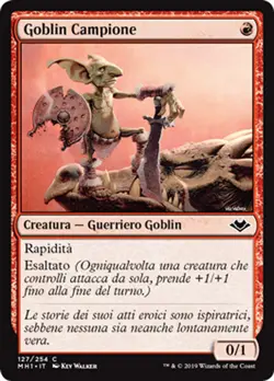MTG 4x GOBLIN CHAMPION EXC - GOBLIN CAMPIONE - MH1 - MAGIC - Image 1