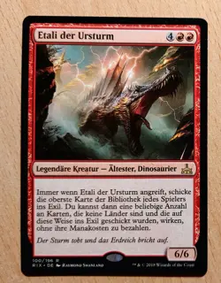 Mtg Magic Etali der Ursturm /Etali, Primal Storm, DEUTSCH Nearmint, Dinosaurier - Image 2