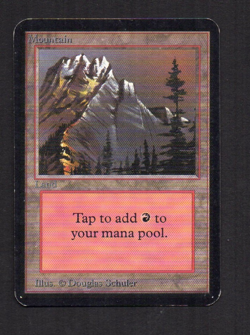 MtG Mountain ALPHA (montagna) - Image 1