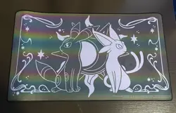 Celestial Espeon & Umbreon Premium Playmat Pokemon TCG Pokemon Center - Image 1